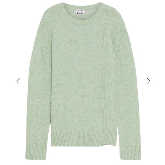 Acne studios brushed knitted sweater - Picture 1 of 4